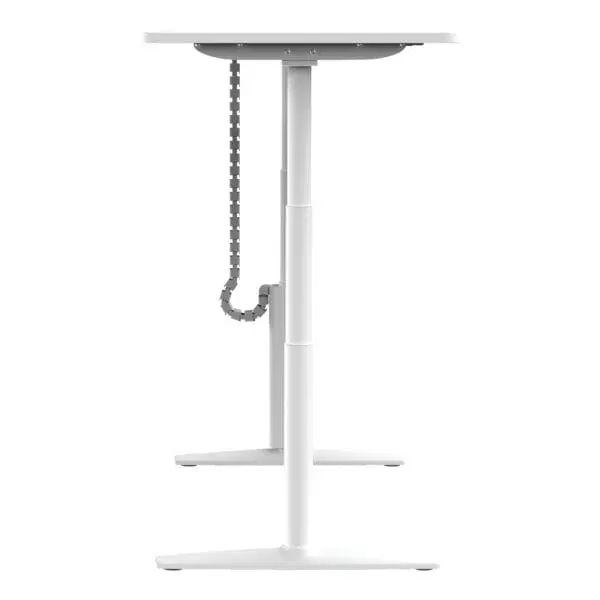 Buro Syntra Height Adjustable Desk-Desking-1500 x 750-Black-Commercial Traders - Office Furniture