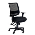 Saga Mesh Chair-Office Chairs-With Arms-Flat Pack Please-Commercial Traders - Office Furniture