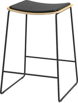 Skala Stools 650H-Barstools-Black-No-Commercial Traders - Office Furniture