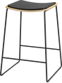 Skala Stools 650H-Barstools-Black-No-Commercial Traders - Office Furniture