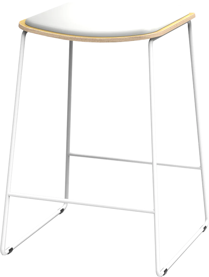 Skala Stools 650H-Barstools-Black-No-Commercial Traders - Office Furniture