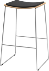 Skala Stools 750H-Barstools-Black-No-Commercial Traders - Office Furniture