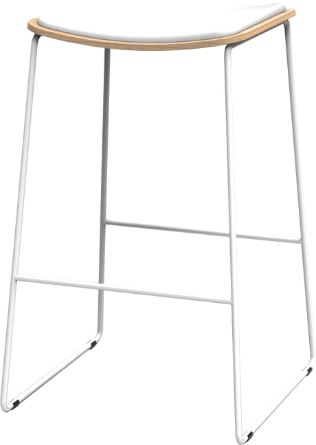 Skala Stools 750H-Barstools-Black-No-Commercial Traders - Office Furniture