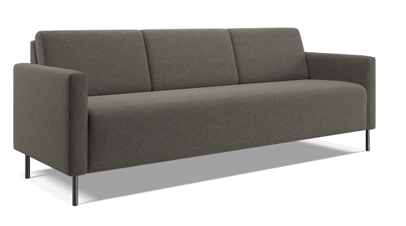 Weston 3 Seater-Reception Furniture-North Island Delivery-Ashcroft-Commercial Traders - Office Furniture