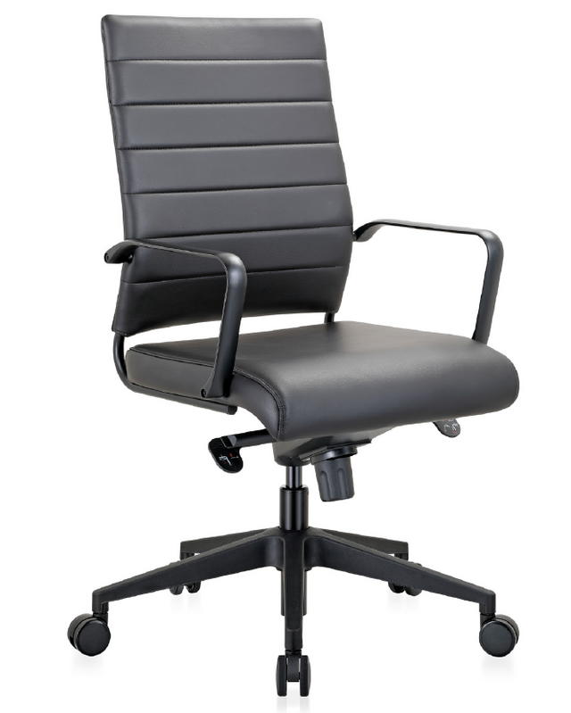 Classic Meeting Chair-Meeting Chairs-Classic Black-Commercial Traders - Office Furniture