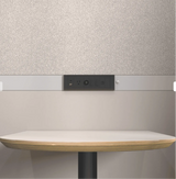 Tuesday Large Booth V1-Acoustic-Storm Grey-Commercial Traders - Office Furniture