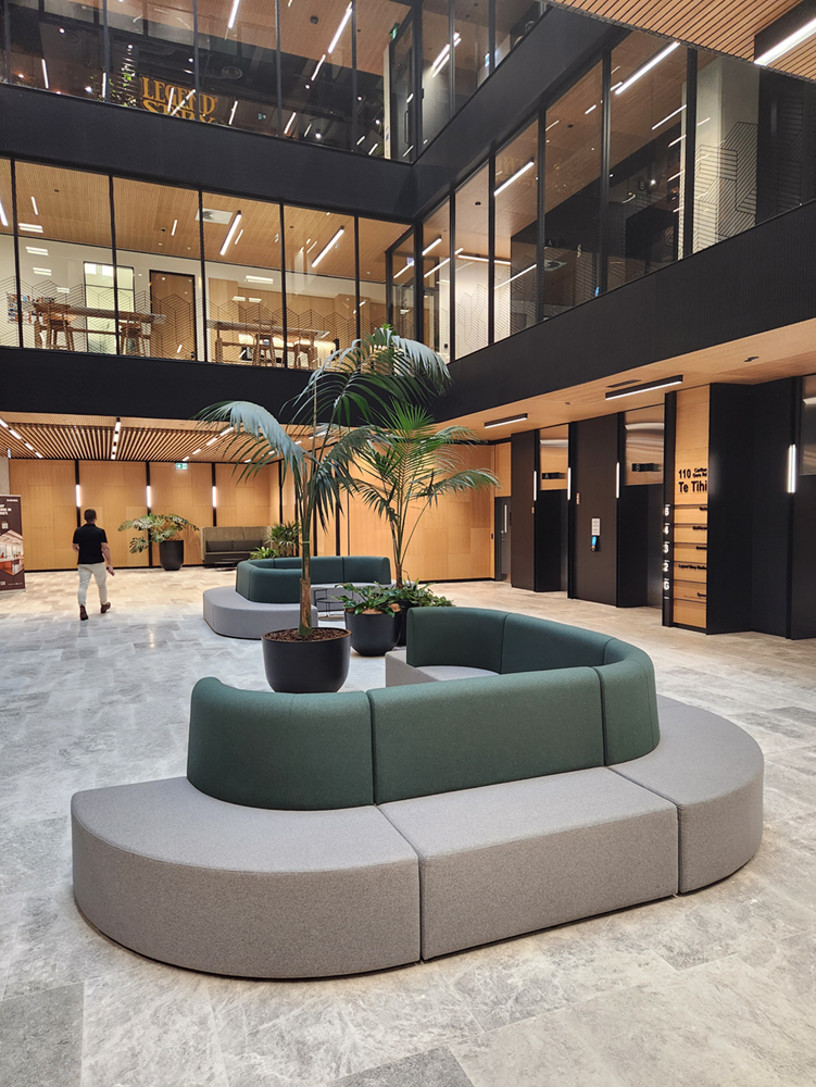 Modular Sofa Receptions Nordic Modular Reception Sofa - Straight – Commercial Traders - Office ...