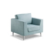 Shanghai Single Chair-Reception Furniture-Keylargo-Black-Commercial Traders - Office Furniture