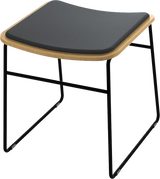 Skala Stools 450H-Barstools-Black-No-Commercial Traders - Office Furniture