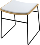 Skala Stools 450H-Barstools-Black-No-Commercial Traders - Office Furniture