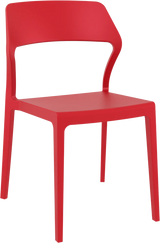 Soda Chair-Lunchroom Chairs-Red-North Island (Ground Floor)-Commercial Traders - Office Furniture