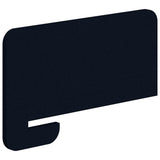 Sonic Acoustic Push-on Side screen-Acoustic-350 x 750-Navy-Commercial Traders - Office Furniture