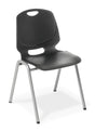 Spark 4 Leg Chair-Chairs-Smoke-Commercial Traders - Office Furniture
