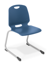 Spark Cantilever Intermediate-Chairs-Smoke-Commercial Traders - Office Furniture