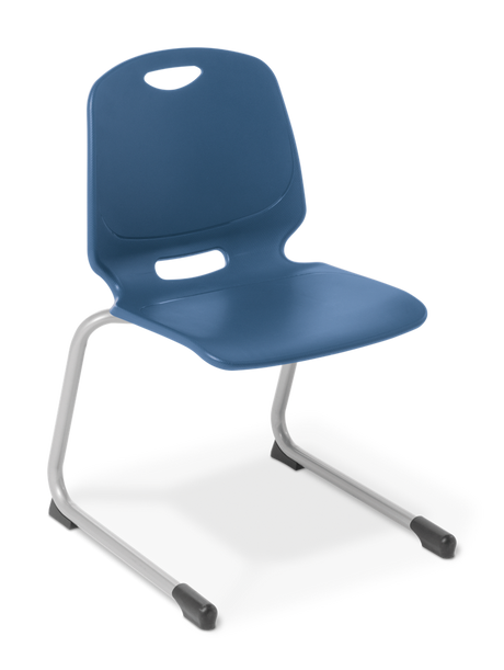 Spark Cantilever Intermediate-Chairs-Smoke-Commercial Traders - Office Furniture