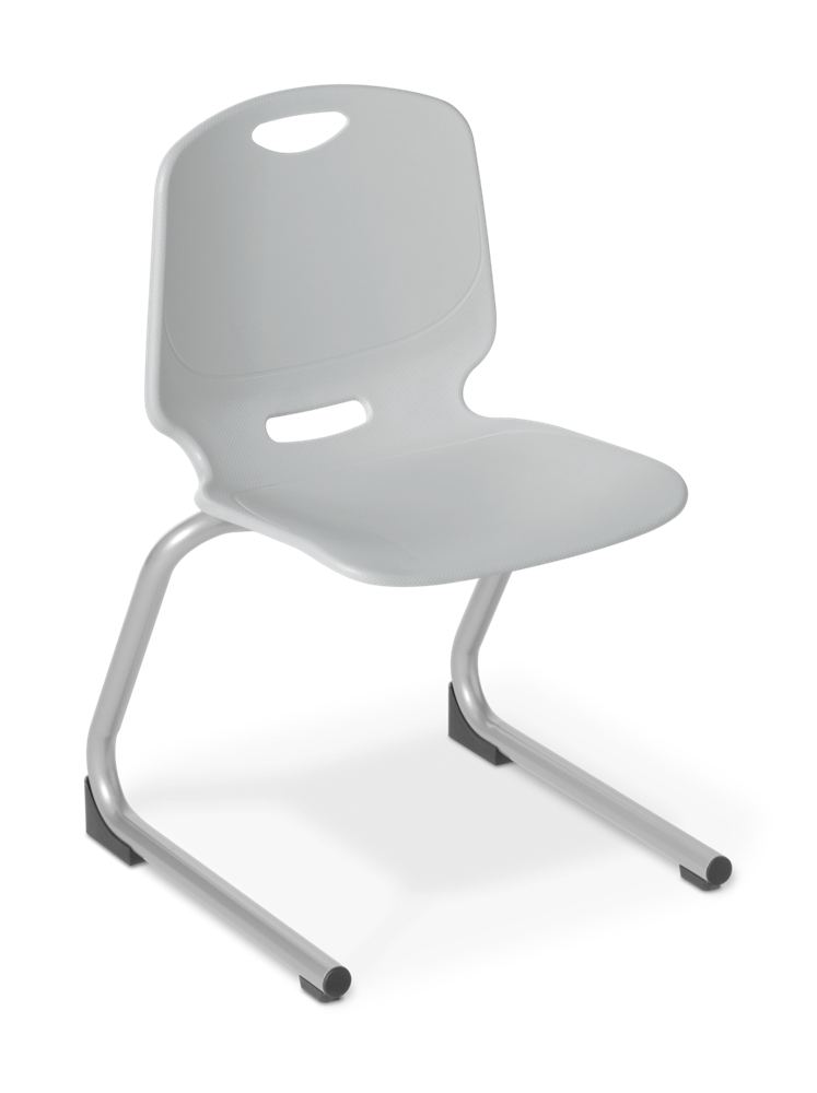 Spark Cantilever Junior-Chairs-Smoke-Commercial Traders - Office Furniture