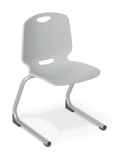 Spark Cantilever Junior-Chairs-Smoke-Commercial Traders - Office Furniture