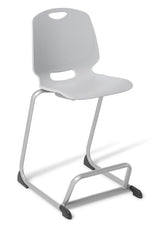Spark Lab Barstool-Chairs-Smoke-Commercial Traders - Office Furniture