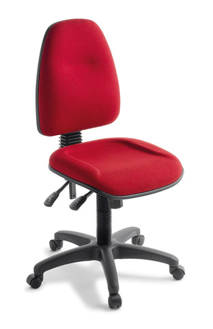 Spectrum 3 Office Chair-Office Chairs-Quantum-No Arms Thanks-Commercial Traders - Office Furniture
