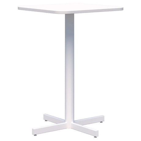 Star Bar Leaner - Square-Barleaners-700 x 700-Snow Velvet-White-Commercial Traders - Office Furniture