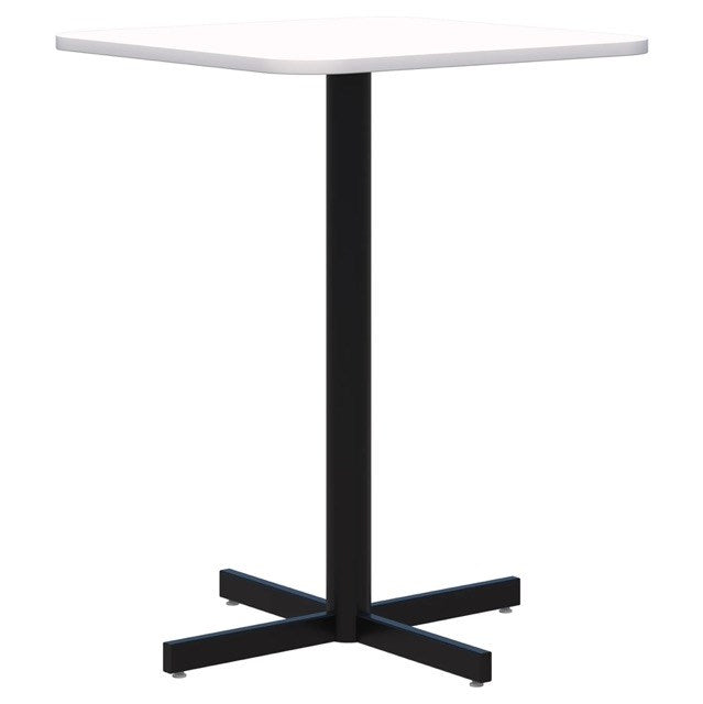 Star Bar Leaner - Square-Barleaners-800 x 800-Snow Velvet-Black-Commercial Traders - Office Furniture