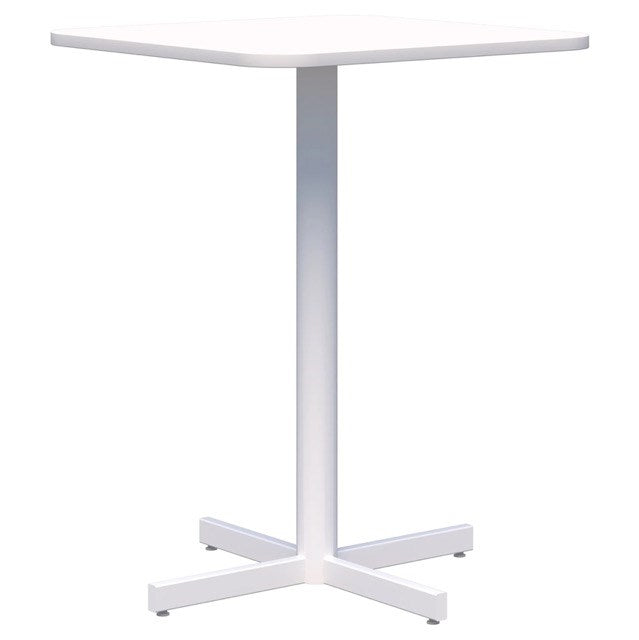 Star Bar Leaner - Square-Barleaners-800 x 800-Snow Velvet-White-Commercial Traders - Office Furniture