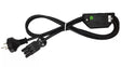 Qikfit Power Lead-Power And Cable Management-Starter Lead - Plug n Play (10A) 3 metre-Black-Commercial Traders - Office Furniture