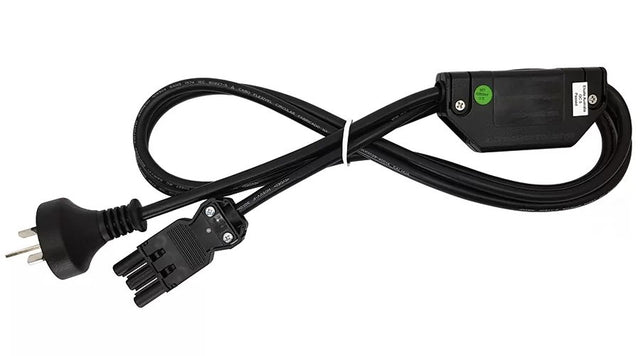 Qikfit Power Lead-Power And Cable Management-Starter Lead - Plug n Play (10A) 3 metre-Black-Commercial Traders - Office Furniture