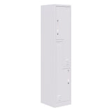Fortis Steel Storage Locker-Office Storage-2 Door Stepped-Keyed Locking-Commercial Traders - Office Furniture