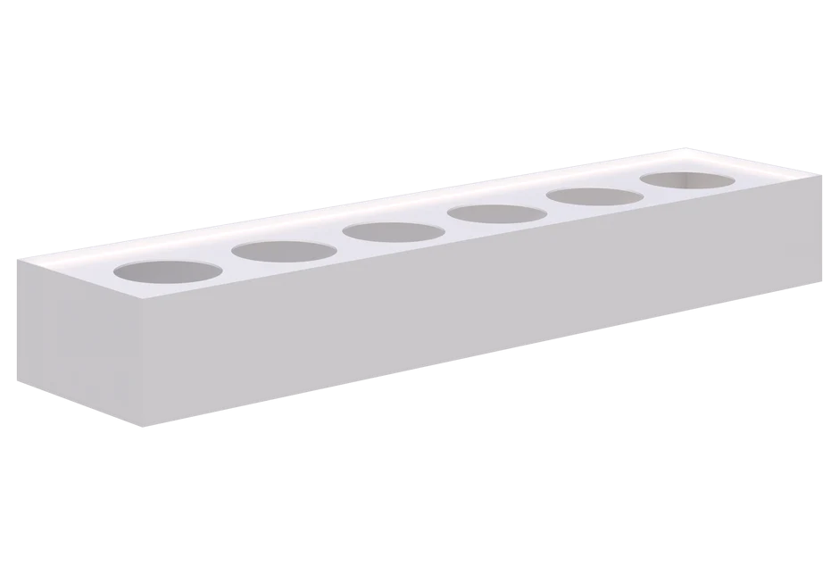 Fortis Steel Storage - Planter Box-Storage-Black-Commercial Traders - Office Furniture