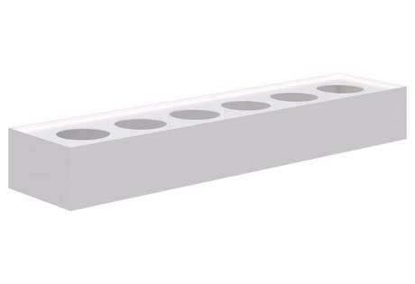 Fortis Steel Storage - Planter Box-Storage-Black-Commercial Traders - Office Furniture