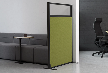 Studio 50 Glass Upgrade-Office Partitons-1200-White-Commercial Traders - Office Furniture