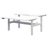 Alti Rapid Premium Electric 2 Pod Back to Back-Office Pods-2x1500x800-Snow Velvet-White-Commercial Traders - Office Furniture