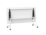 Team Flip Table 1800x900-Meeting Room Furniture-White-White-Commercial Traders - Office Furniture