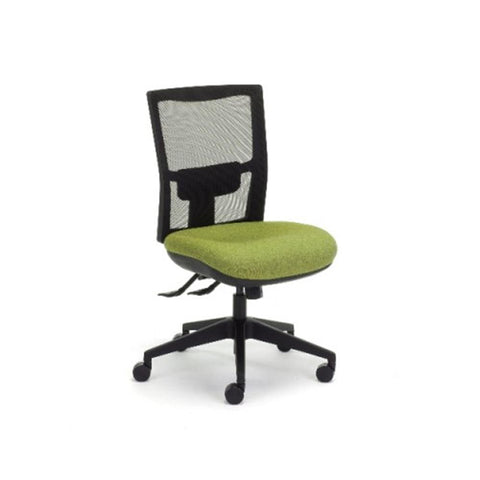 Team Air Mesh Heavy Duty Chairs-Office Chairs-Quantum-Yes, arms please-Black Nylon-Commercial Traders - Office Furniture