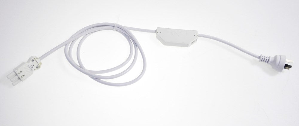 Qikfit Power Lead-Power And Cable Management-Starter Lead - Plug n Play (10A) 3 metre-Black-Commercial Traders - Office Furniture