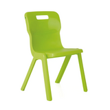 Titan Chair-Lunchroom Chairs-Lime-Commercial Traders - Office Furniture