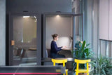 Tuesday Single Booth V2-Acoustic-Storm Grey-Commercial Traders - Office Furniture