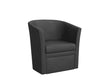 Vortex Tub Chair-Reception Furniture-PU-Commercial Traders - Office Furniture