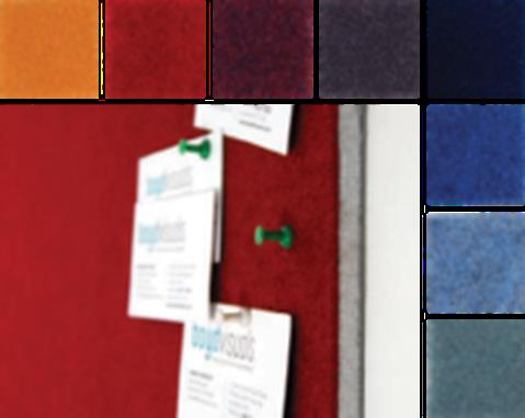 Velcro Notice Board-Noticeboards-600 x 900-Commercial Traders - Office Furniture