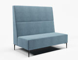 Vista Straight 2 Seater-Reception Furniture-Borsari-High-Lustrell (Vinyl)-Commercial Traders - Office Furniture
