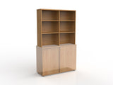 Ergoplan Hutch 1200W - Tawa-Storage-Default-Commercial Traders - Office Furniture