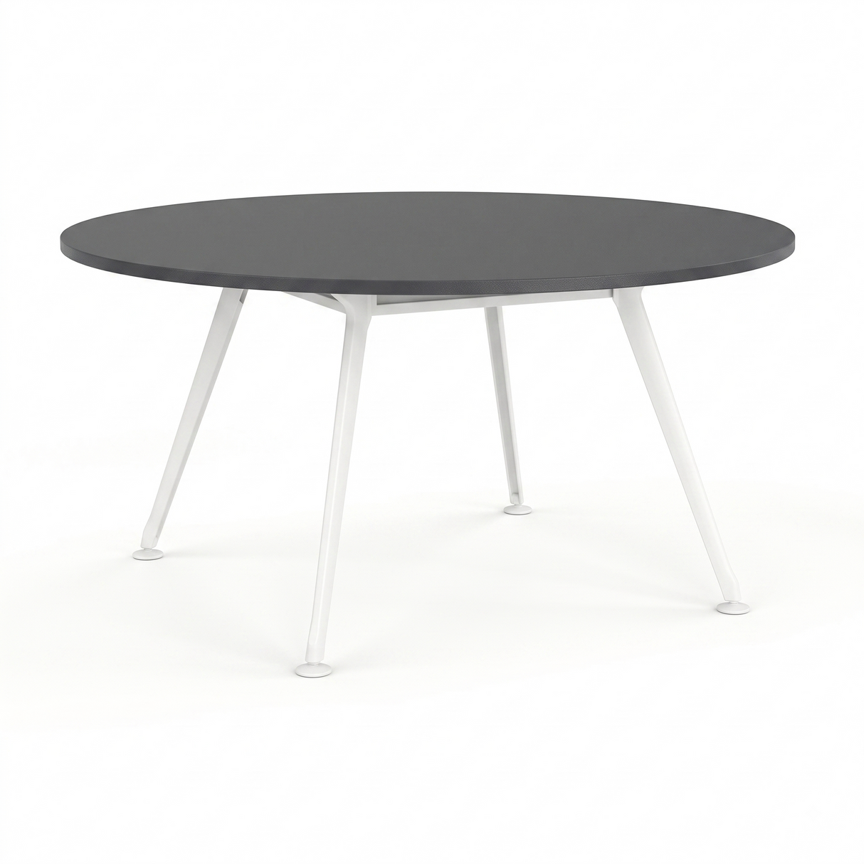 Euro Meeting Table 1500-Meeting Room Furniture-White-South Island Delivery (Ground Floor)-Commercial Traders - Office Furniture