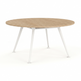 Euro Meeting Table 1500-Meeting Room Furniture-White-South Island Delivery (Ground Floor)-Commercial Traders - Office Furniture