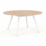 Euro Meeting Table 1500-Meeting Room Furniture-White-South Island Delivery (Ground Floor)-Commercial Traders - Office Furniture