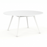 Euro Meeting Table 1500-Meeting Room Furniture-White-North Island (Ground Floor)-Commercial Traders - Office Furniture
