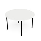 Table School Whiteboard Top 1200mm Dia-Education Furniture-520mm-Commercial Traders - Office Furniture