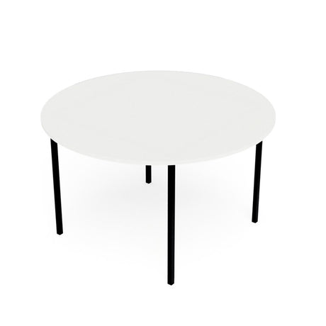 Table School Whiteboard Top 1200mm Dia-Education Furniture-520mm-Commercial Traders - Office Furniture