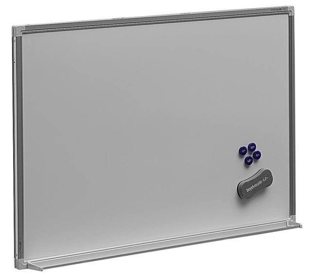 Ceramic Double-Sided Whiteboard-Whiteboards-900 x 900-No Accessories Thanks-Commercial Traders - Office Furniture