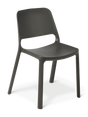 Zero Chair-Lunchroom Chairs-Charcoal-Commercial Traders - Office Furniture